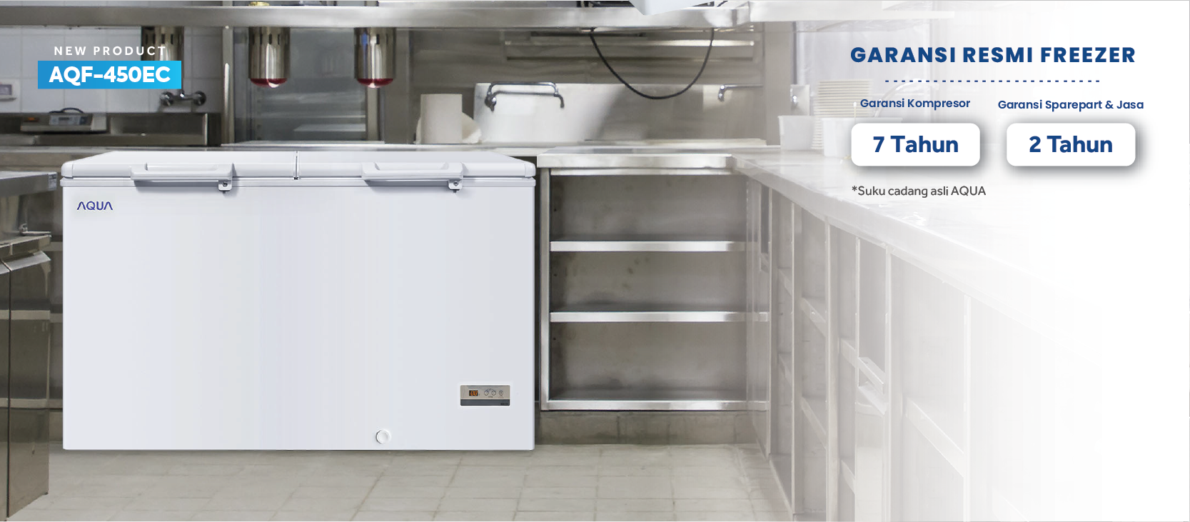 Chest Freezer AQUA Elektronik AQF-450EC