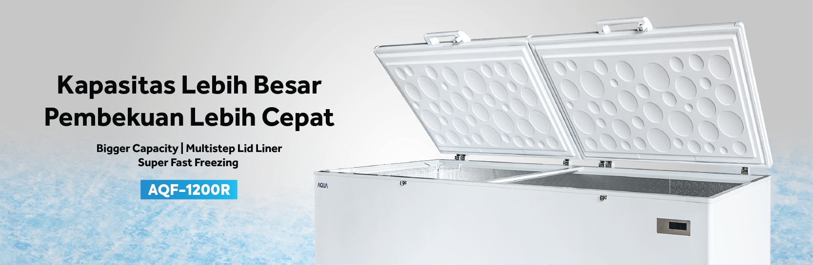 CHEST FREEZER AQUA Elektronik AQF-1200R