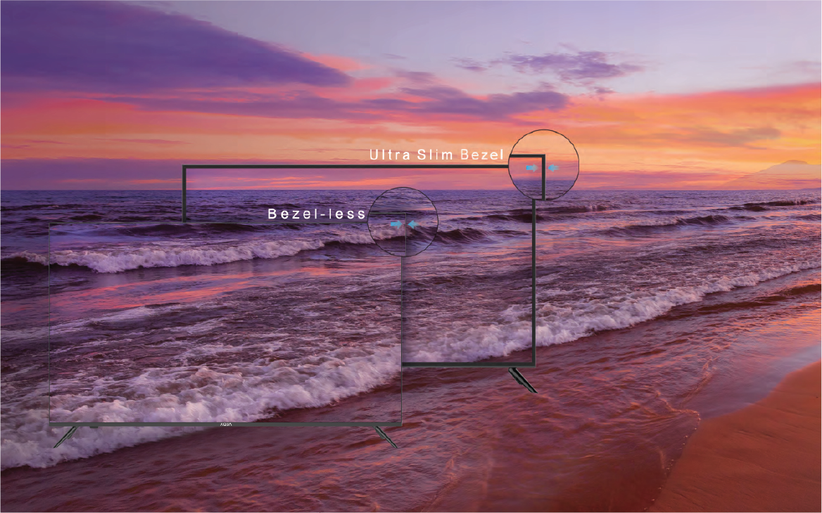 Bezel Less