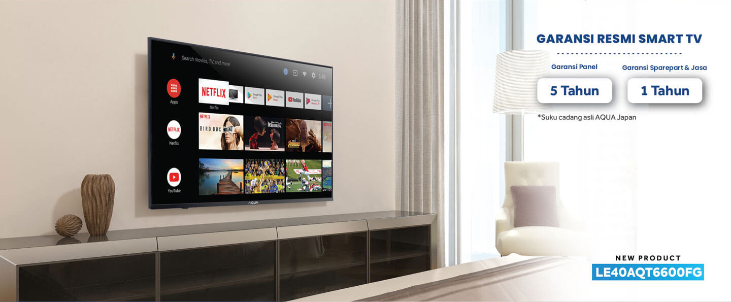 Smart TV AQUA Elektronik LE40AQT6600FG