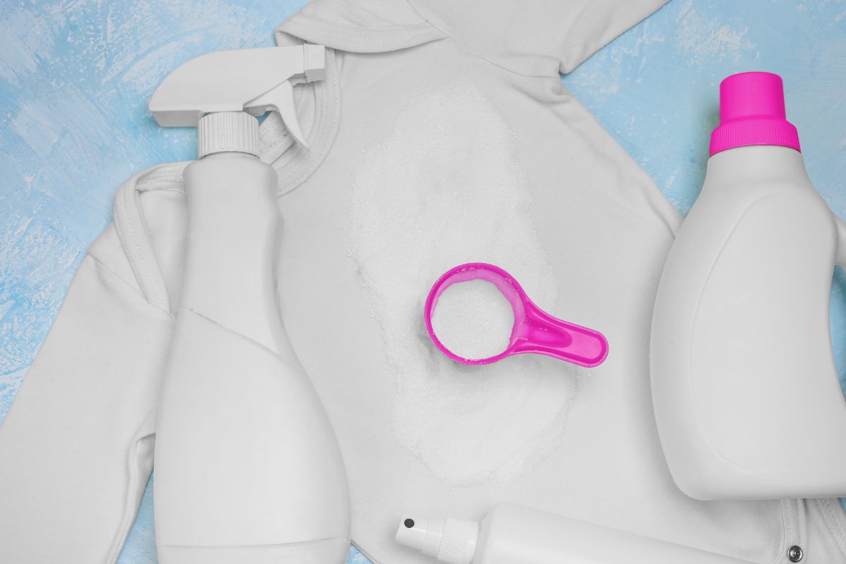 baju putih dan deterjen