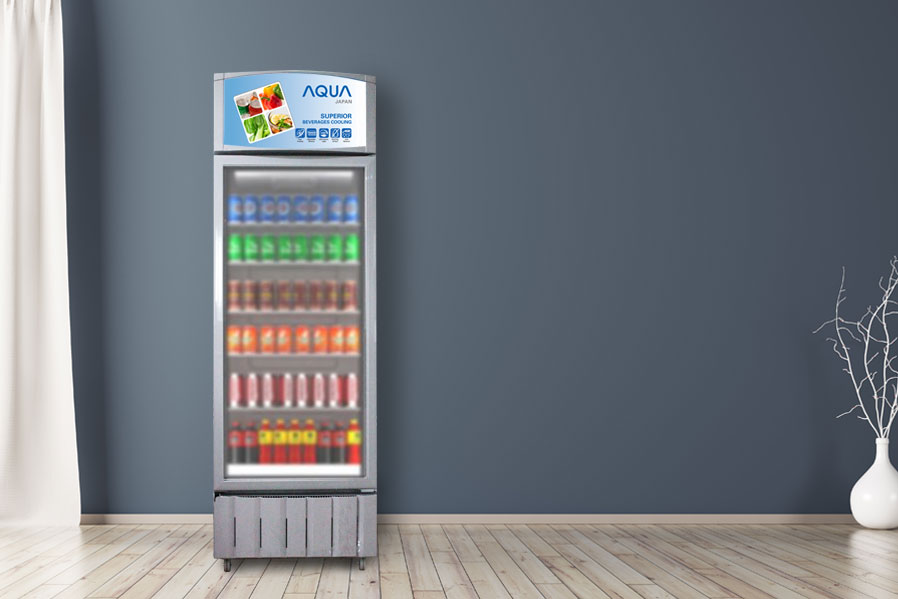 sebuah display cooler