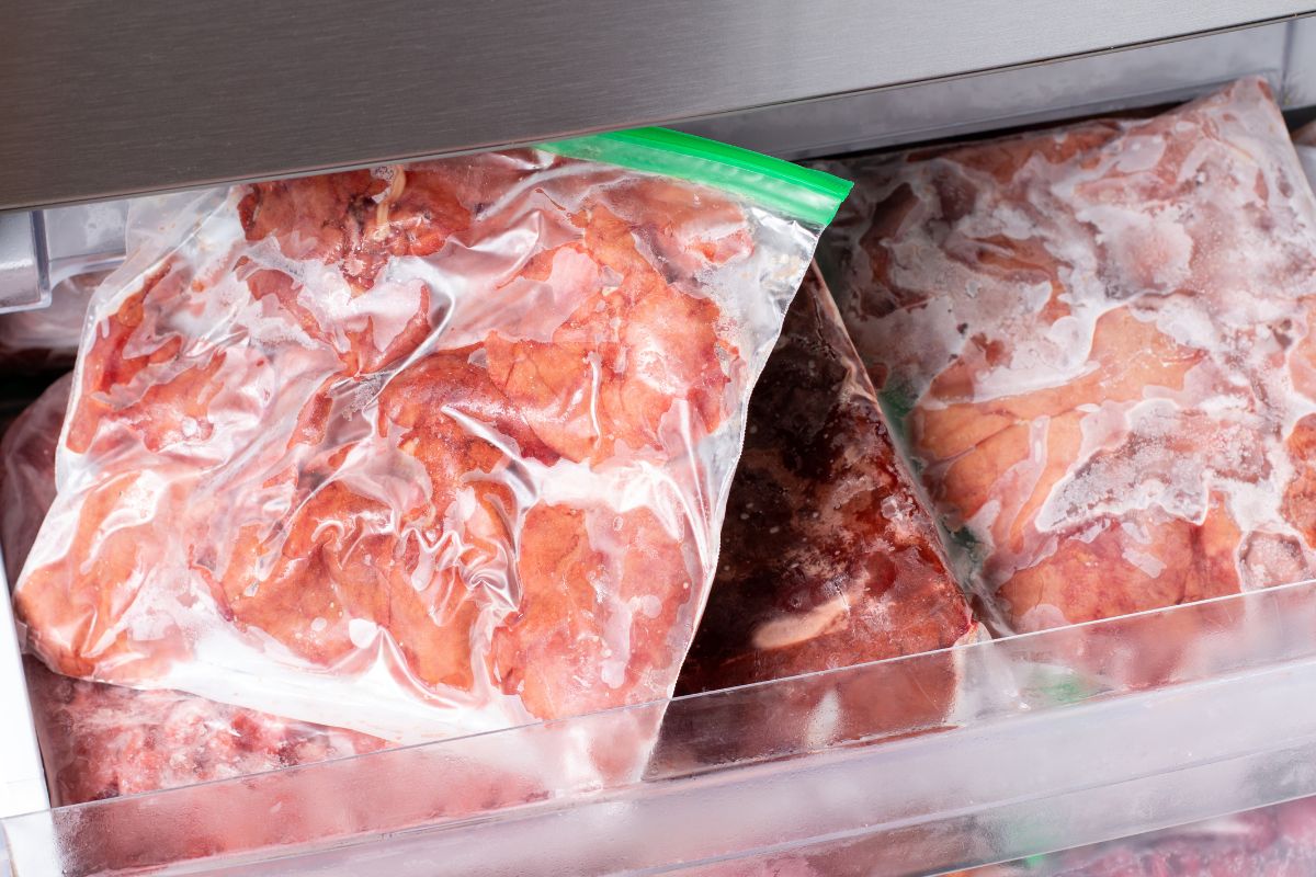 frozen meat